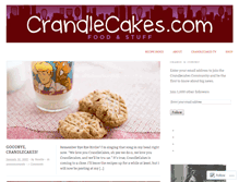 Tablet Screenshot of crandlecakes.com